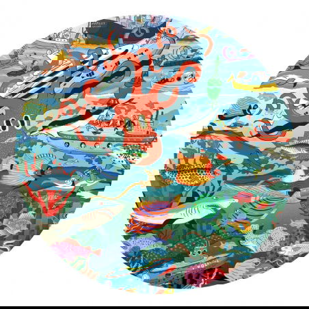 Puzzle d'observation 200 pièces - Les secrets de la mer - Djeco