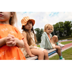 Bob enfant | Rayures oranges