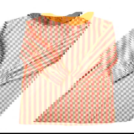 Tablier d'école enfant | Rayé rose - Le petit souk