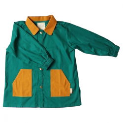 Tablier d'école enfant | Vert - Le petit souk