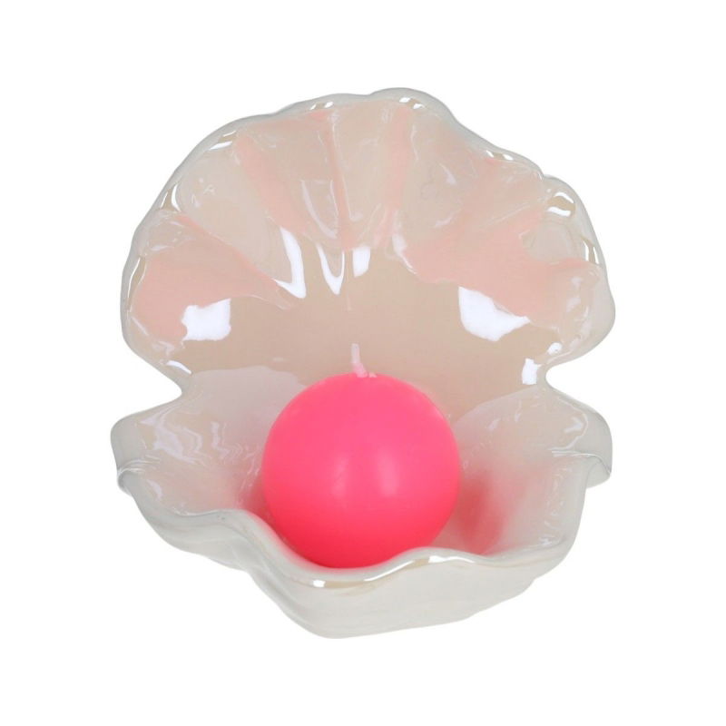 Bougie coquillage