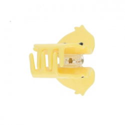 Pince à cheveux crabe | Poussin jaune