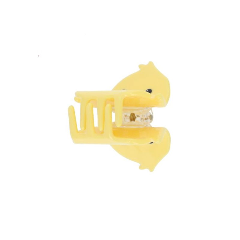 Pince à cheveux crabe | Poussin jaune