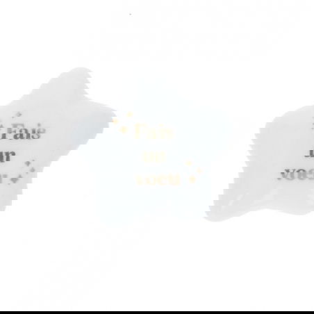 Etoile en céramique | Fais un voeu - Le petit souk