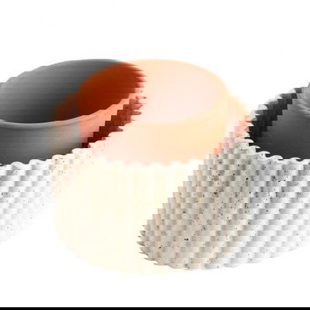 Pot autonome Paula| Blanc grainé - Pepin