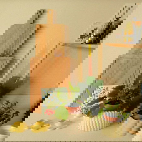 Pot autonome Paula| Blanc grainé - Pepin