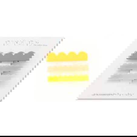 Lot de 3 pinces à cheveux | Waves Sunset - The cotton cloud