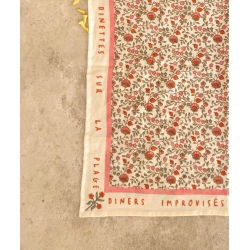 Foulard Petit format | Rosa sorbet d'été