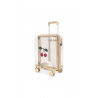 Valise de voyage transparente | Cerise