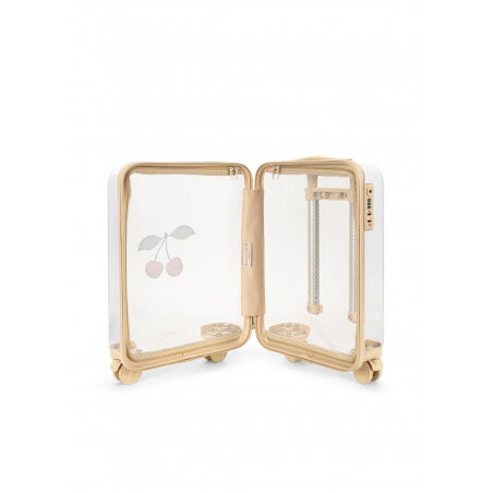 Valise de voyage transparente | Cerise - Konges Slojd