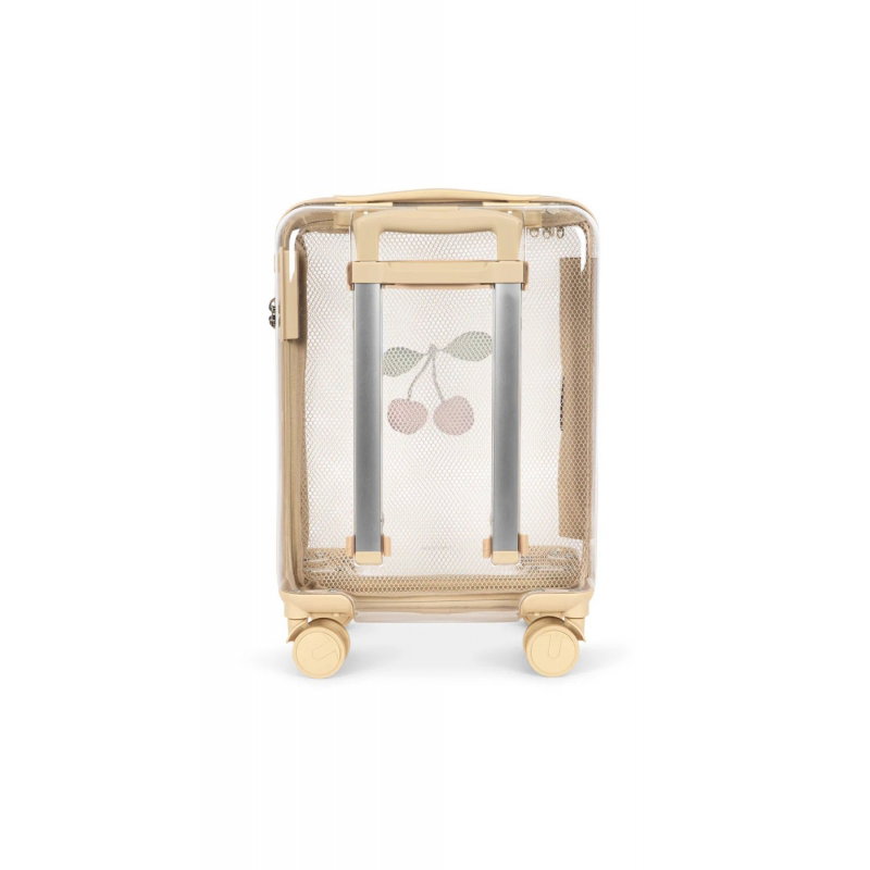 Valise de voyage transparente | Cerise