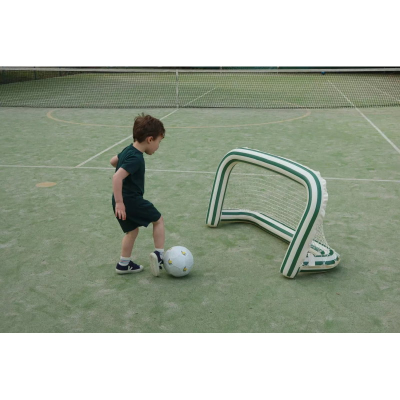 But gonflable avec balle | Green stripe
