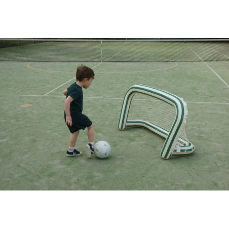 But gonflable avec balle | Green stripe - Konges Slojd