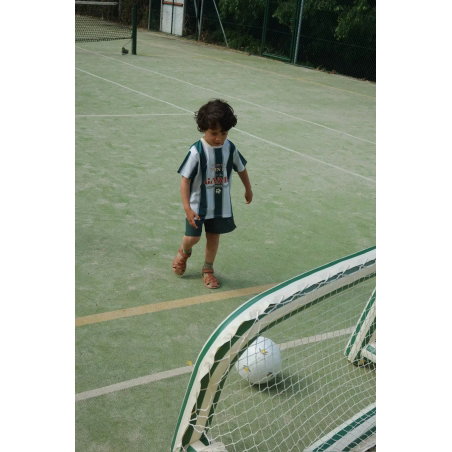 But gonflable avec balle | Green stripe - Konges Slojd