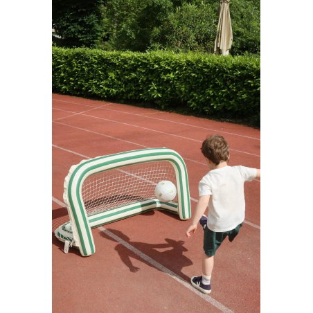 But gonflable avec balle | Green stripe - Konges Slojd