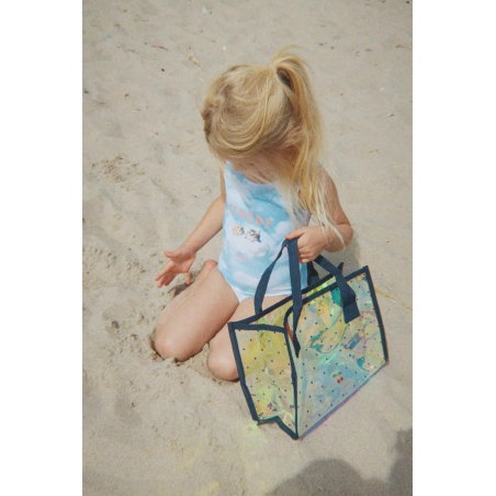 Sac de plage | Navy Dot - Konges Slojd