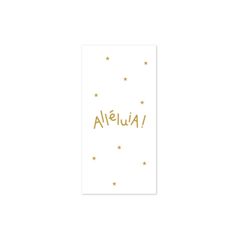 Signet| Alléluia et ses étoiles dorées