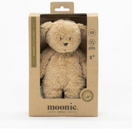 Peluche Petit Ourson Sensoriel | Cappucino - Moonie