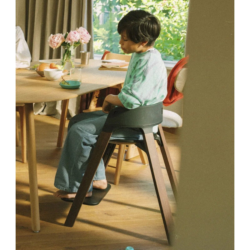 Chaise haute Stokke Step Noir