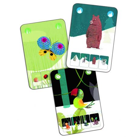 Jeu de cartes Mini nature Jeu de cartes Mini nature