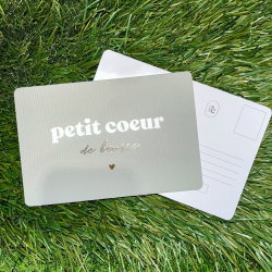 Carte "Petit cœur de beurre"