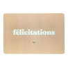 Carte "Félicitations"