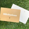 Carte "Félicitations"
