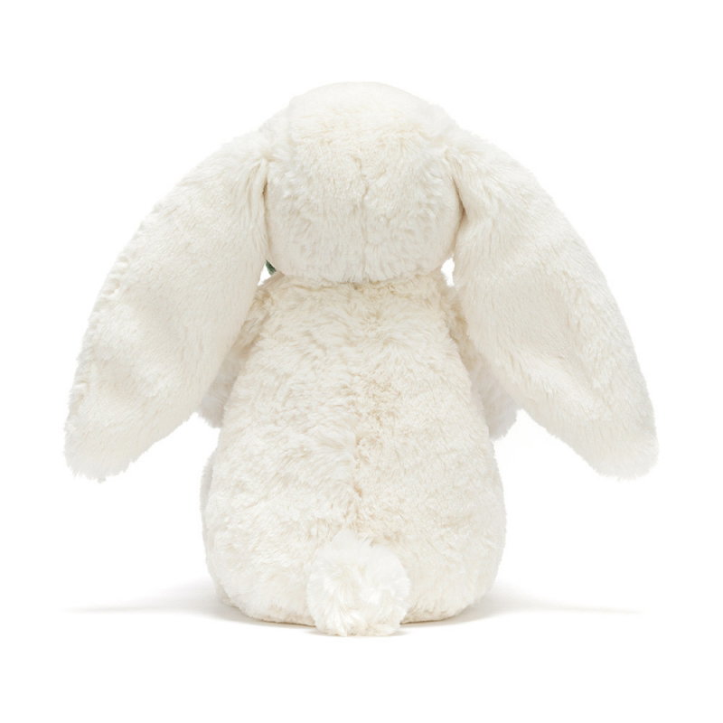 Lapin Crème avec Plante