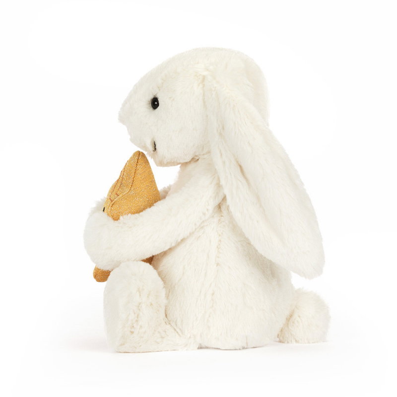 Lapin Bashful 31 cm | Crème et Etoile