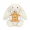 Lapin Bashful 31 cm | Crème et Etoile