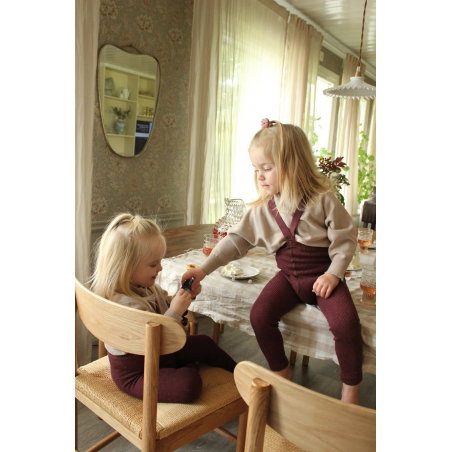Collant à bretelles avec pieds | Fig Blend - Silly Silas