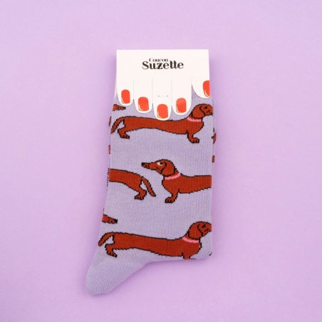 Chaussettes teckel - Coucou Suzette