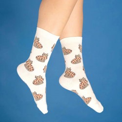 Chaussettes chat bengal