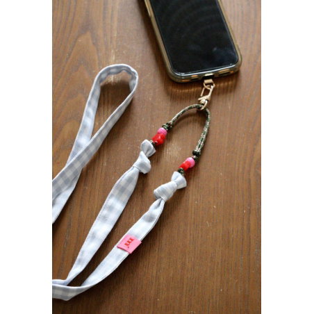 Cordon de téléphone César | Vichy Ciel