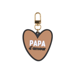 Porte-clés coeur | Papa d'amour