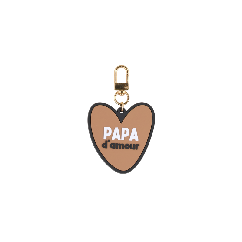 Porte-clés coeur | Papa d'amour