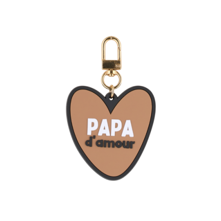 Porte-clés coeur | Papa d'amour - Atelier wagram
