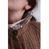 Col amovible Barry | Vichy beige