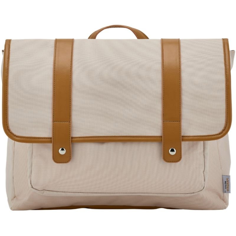 Grand cartable | Beige