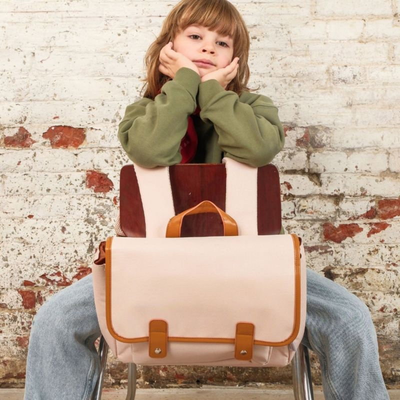 Grand cartable | Beige