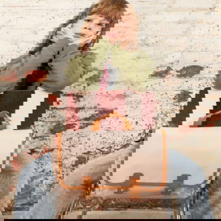 Grand cartable | Beige - Atelier wagram