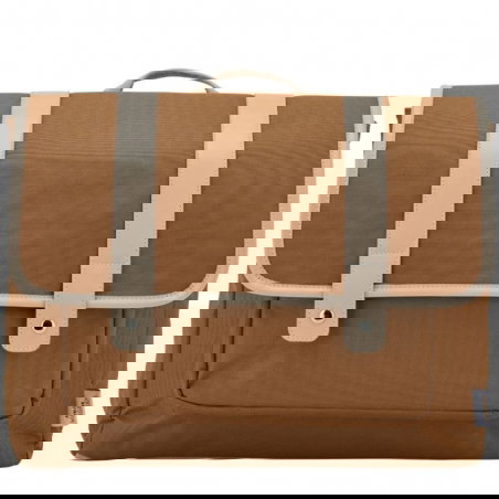 Grand cartable | Marron - Atelier wagram