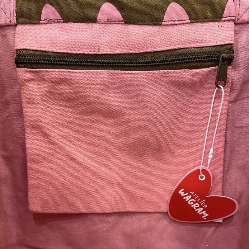 Sac Cabas XL | Toi, l'amour et moi marron