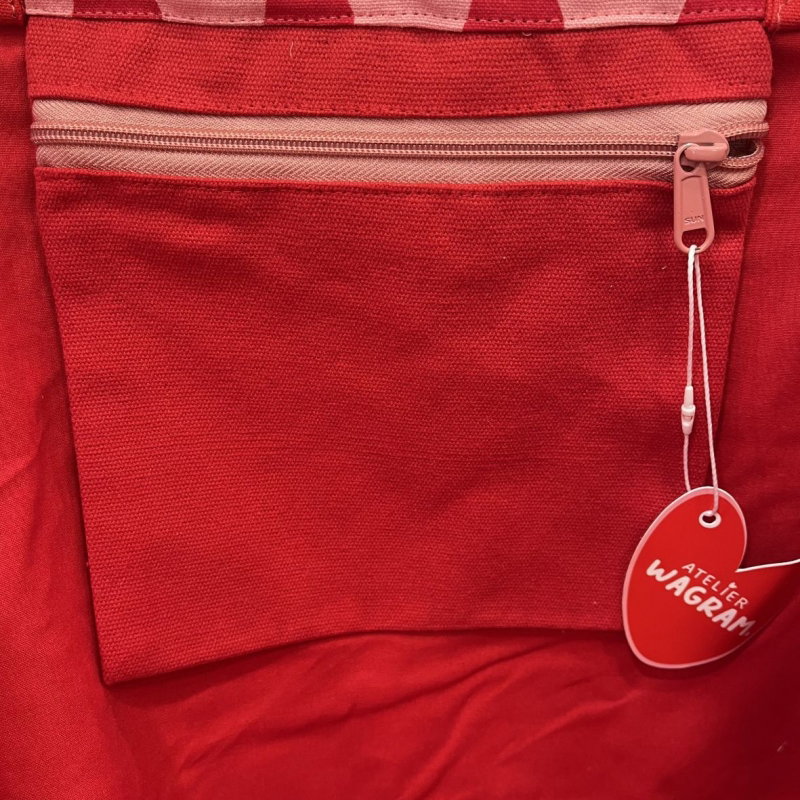 Sac Cabas XL | Toi, l'amour et moi rose