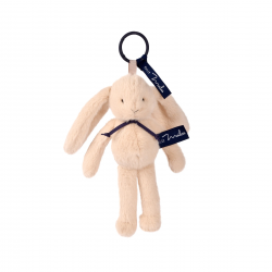 Porte-clés Lapin Méloé | Beige