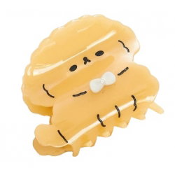 Grande pince à cheveux | Chien marron