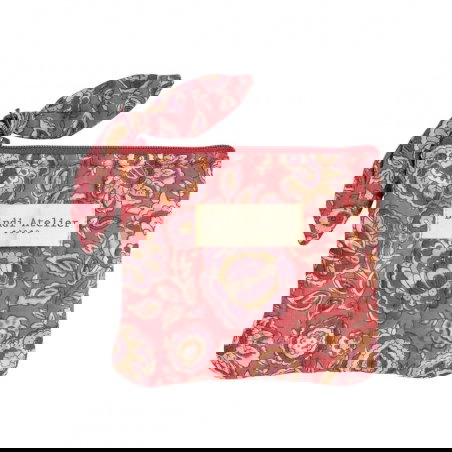 Porte monnaie | Garda Framboise - Bindi Atelier