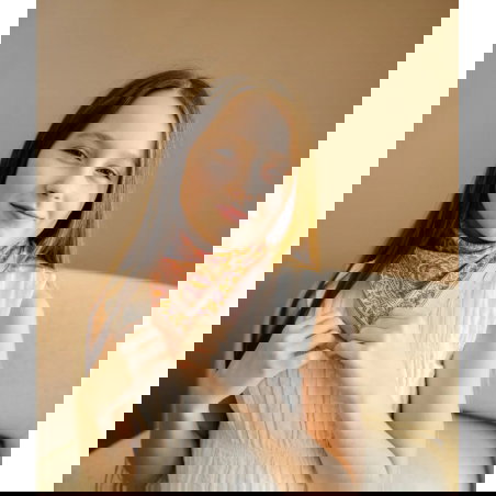 Foulard Petit format | Garda Pop Pink - Bindi Atelier