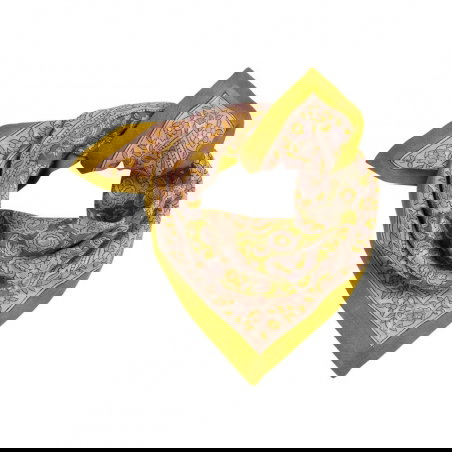 Foulard Petit format | Garda Khaki - Bindi Atelier