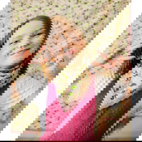 Foulard Petit format | Amelia Green - Bindi Atelier